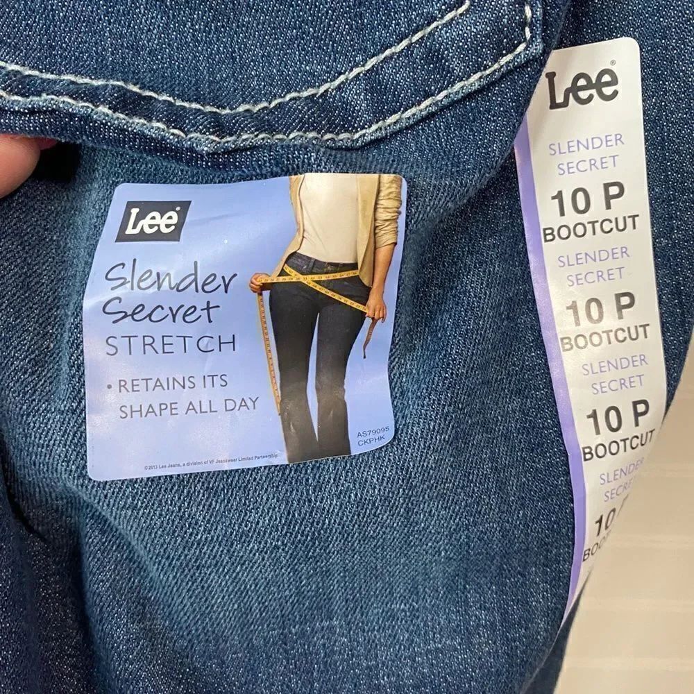 Lee Slender Secret Mid Rise Boot Cut - Picture 5 of 6